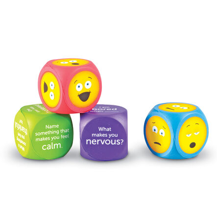 Learning Resources Emoji Wellbeing Cubes  hi\-res