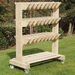 Outdoor Wooden Wellie Storage Trolley  hi\-res