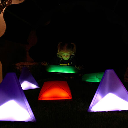 TTS Loose Parts Glow Jewelled Shapes Range  hi\-res
