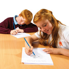 A4 Exercise Paper 8mm Ruled White 2500pk  hi-res