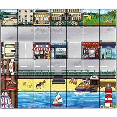 TTS Bee-Bot® Seaside Floor Mat 90 x 105cm  TTS Bee-Bot® Seaside Floor Mat 90 x 105cm  hi-res