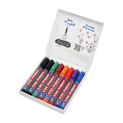 edding e-363 Assorted Board Marker 8pk  hi-res