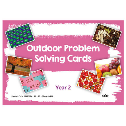 TTS Outdoor Maths Problem Solving Cards Year 2  hi\-res