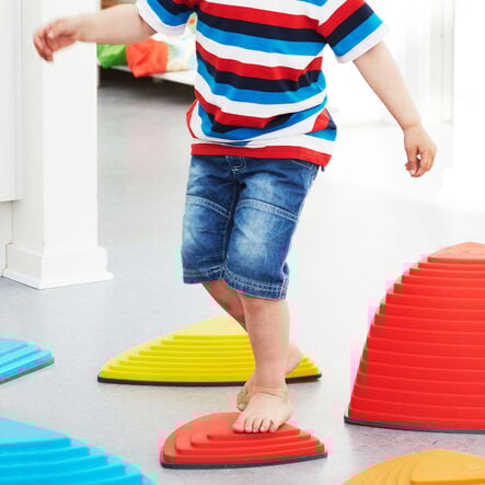 Gonge Colourful River Stepping Stones Multicoloured hi\-res