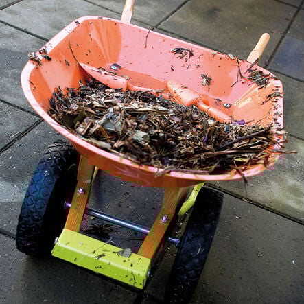 Twigz Two Wheeled Metal Wheelbarrow  hi\-res
