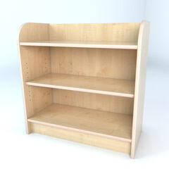 Library Bookcase In Maple  hi-res