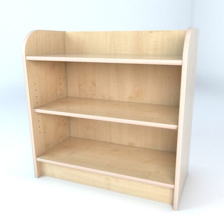 Library Bookcase In Maple  hi\-res