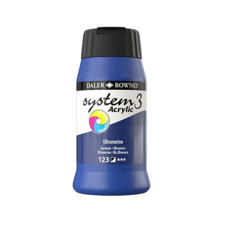 Daler\-Rowney System 3 Acrylic Paint 500ml  hi\-res