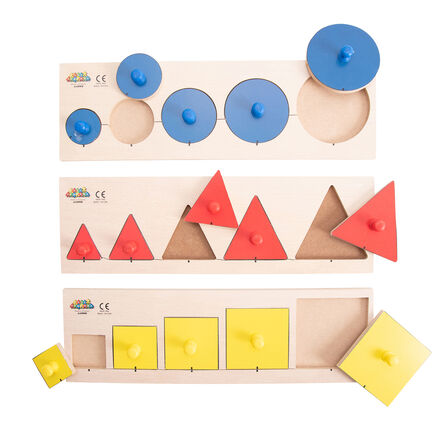 Size Sorting Peg Puzzles 3pk  hi\-res