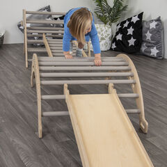 Nursery Climbing Set Pastel Grey Pastel Grey hi-res