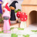 Small World Rainbow Wooden Felt Elves  hi\-res