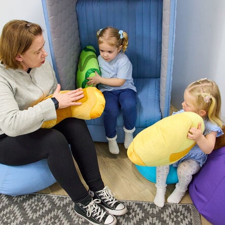 TTS Sensory Rechargeable Touch Cushions 3pk  hi\-res