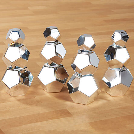 TTS Marvellous Metallics Silver Boulder Blocks  hi\-res