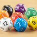 Coloured Plastic 12 Sided Dice 50pk  hi\-res