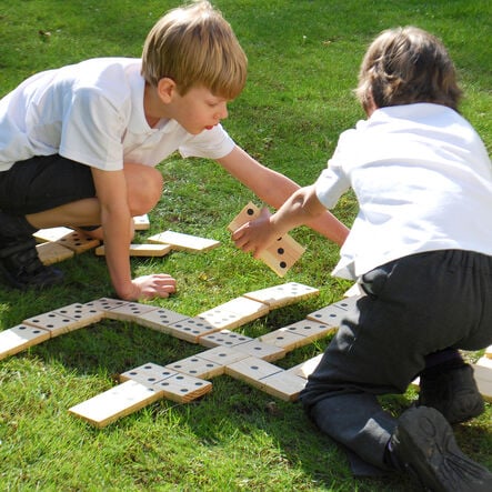 Wooden Dominoes  hi\-res