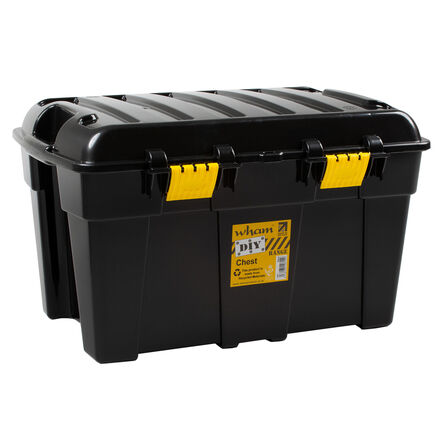 Junior Storage Chest 48L Black  hi\-res