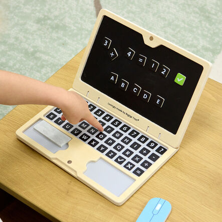 Role Play Wooden Technology Set \x26 Laptop  hi\-res