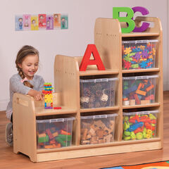 6 Cube Storage Left Hand  6 Cube Storage Left Hand  hi-res