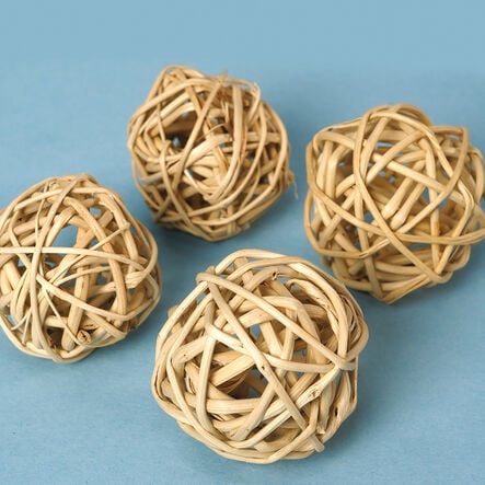 Natural Willow Balls 4pk  hi\-res