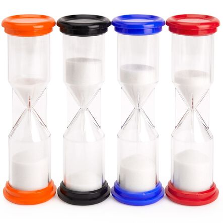 Midi Desk Top Sand Timers 4pk  hi\-res