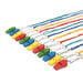 Colourful Plastic Whistles 12pk  hi\-res