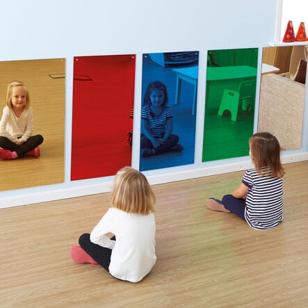 TTS Rainbow Wall Mirrors Gold  hi\-res