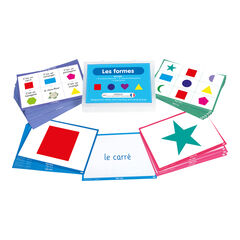 TTS French Shapes Vocabulary Builder Activity Cards 46pk  TTS French Shapes Vocabulary Builder Activity Cards 46pk  hi-res