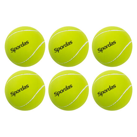 High Density Foam Tennis Balls 6pk  hi\-res