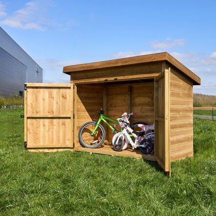 Trikes and Bikes Storage Shed  hi\-res
