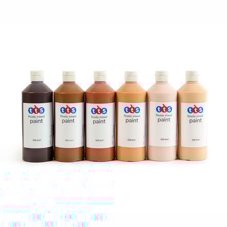 TTS Ready Mixed Paint Skin Tones 6x500ml  hi\-res
