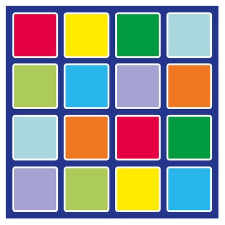 Rainbow Square Placement Carpet  hi\-res