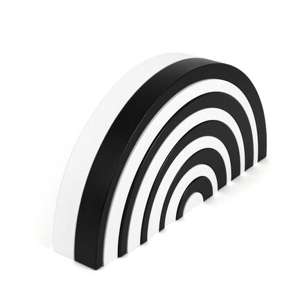 Black \x26 White Wooden Nesting Arches pk10  hi\-res