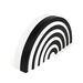 Black \x26 White Wooden Nesting Arches pk10  hi\-res