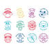 Motivational Stamps with Case 12pk  hi\-res