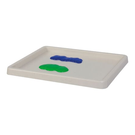 Paint and Inking White Plastic Tray 225 x 175mm  hi\-res
