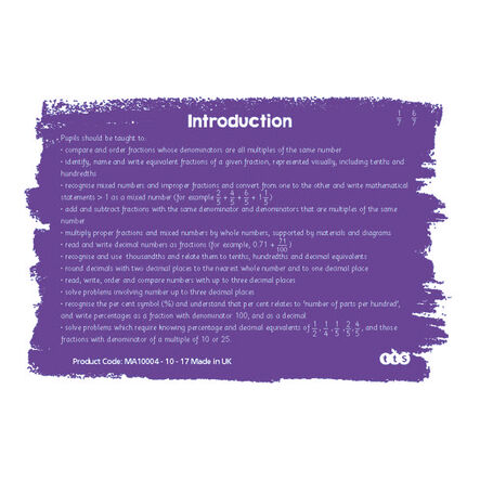 TTS Mastering Fractions Activity Cards Year 5  hi\-res