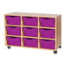 Mobile Triple Tray Storage Unit 9 Deep  hi\-res