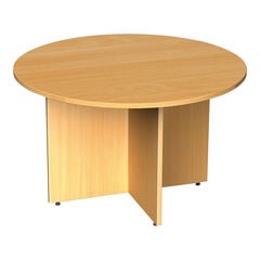 Arrowhead Leg Circular Boardroom Table  Arrowhead Leg Circular Boardroom Table  hi-res