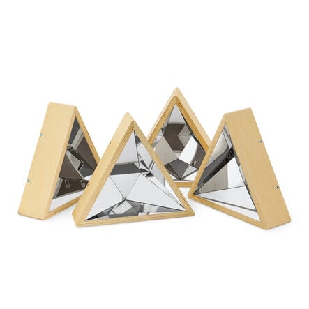 TTS Multi Faceted Kaleidoscope Mirror 4pk  hi\-res