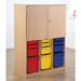 Mixed Size Tray and Cupboard Combination Unit  hi\-res