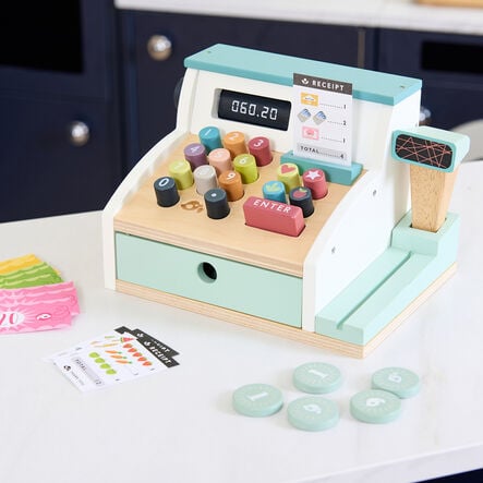 Role Play Wooden General Stores Shopping Till  hi\-res