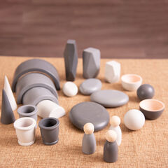 TTS Shades of Wooden Tonal Collection Grey Grey hi-res