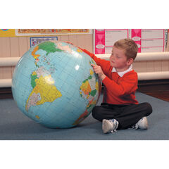 Giant Inflatable Globe of the World 67cm  Giant Inflatable Globe of the World 67cm  hi-res