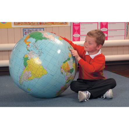 Giant Inflatable Globe of the World 67cm  hi\-res