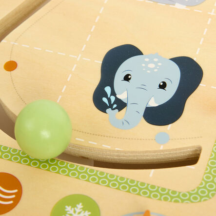 Baby \x26 Toddler Wooden Safari Busy Board  hi\-res