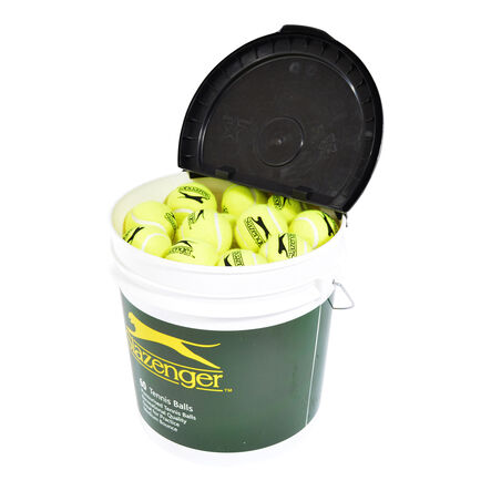 Slazenger Bucket of Recreation Play Tennis Balls 60pk  hi\-res
