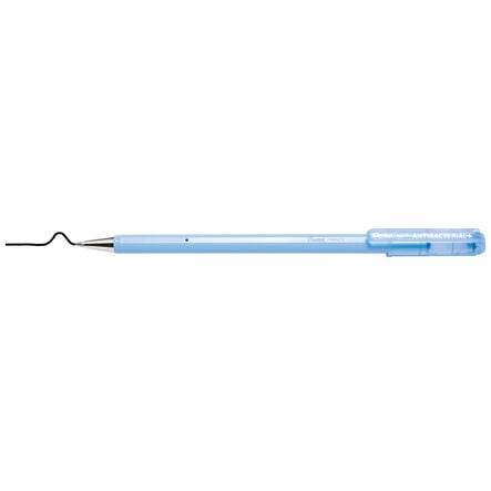 Pentel Anti Bacterial Ballpoint Pens 12pk Black Black hi\-res