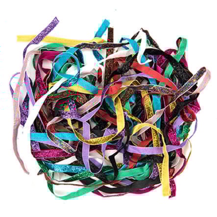 Metallic Glitter Sparkle Ribbon 2m 10pk  hi\-res