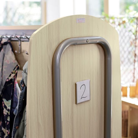 Tuf2 Classroom Cloakroom Trolley Maple  hi\-res