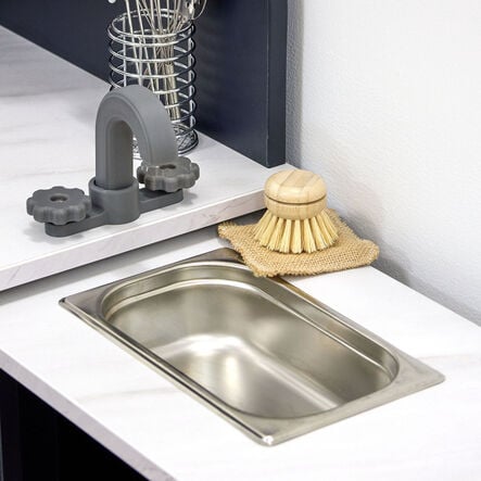 Modern Living Corner Packaway Kitchen Navy  hi\-res